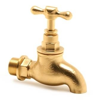 T ハンドルパイプラインタップ ブラスビブタップ ノズルなし 1/2インチ 男性糸ブラスビブタップ