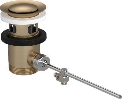 クロムブラック廃棄物セット ポップアップ バシンミキサーとビデットミキサー 白