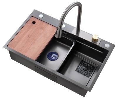 カスタムサイズ ナノコーティング キッチンシンク 手作り 屋外ステンレス シンク