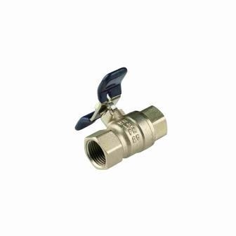 INOB200 ブラスボールバルブ DN15 ボールバタフライハンドルバルブ 1/2インチ - 2インチ 女性糸
