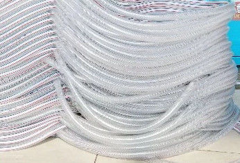 ノントリションクリア 柔軟性強化ホース 水用 PVC 帯状ホース ガーデン洗車用