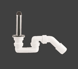 ODM ホワイト プラスチック 洗濯盆 排水器 1-1/2in X 50mm シンク 廃棄物 排水器