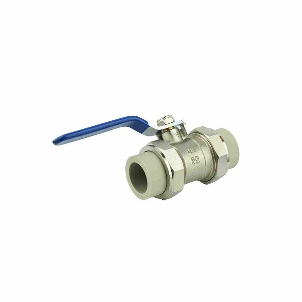 PN16 電話密封ブラスボールバルブ レベル ハンド PPRボールバルブ 1/2 - 4 インチ 320g