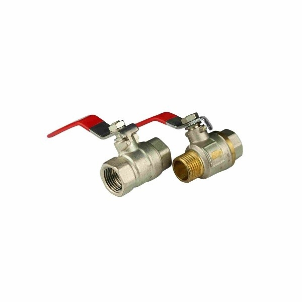 鋳造 CW617N 青銅ボールバルブ 1/2 インチから4 インチバタフライハンドルボールバルブ
